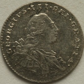 MAUNDY PENNIES 1800  GEORGE III  BU