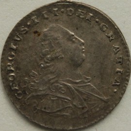 MAUNDY PENNIES 1800  GEORGE III  GEF