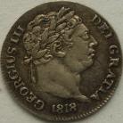 MAUNDY PENNIES 1818  GEORGE III GEF