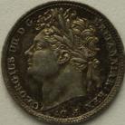 MAUNDY PENNIES 1830  GEORGE IV GEF