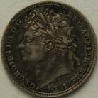 MAUNDY PENNIES 1830  GEORGE IV GVF