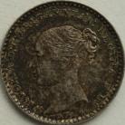 MAUNDY PENNIES 1847  VICTORIA  UNC T