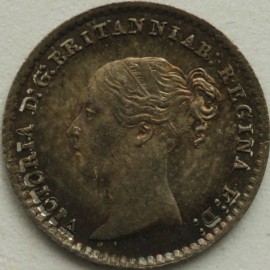 MAUNDY PENNIES 1866  VICTORIA  UNC T