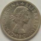 HALF CROWNS 1955  ELIZABETH II BU