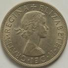 HALF CROWNS 1955  ELIZABETH II  UNC LUS