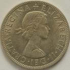 HALF CROWNS 1956  ELIZABETH II  UNC LUS