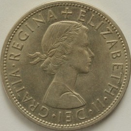 HALF CROWNS 1956  ELIZABETH II  UNC LUS