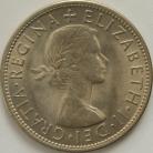 HALF CROWNS 1957  ELIZABETH II  UNC LUS