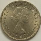 HALF CROWNS 1961  ELIZABETH II BU