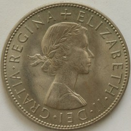 HALF CROWNS 1963  ELIZABETH II  BU