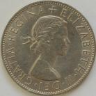 HALF CROWNS 1966  ELIZABETH II BU