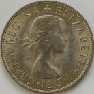 HALF CROWNS 1967  ELIZABETH II BU