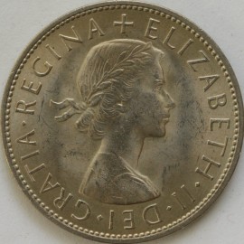 HALF CROWNS 1967  ELIZABETH II  BU