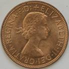 PENNIES 1962  ELIZABETH II BU