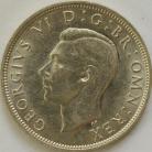 HALF CROWNS 1941  GEORGE VI  UNC LUS