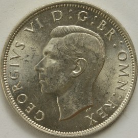 HALF CROWNS 1944  GEORGE VI  BU