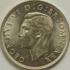 HALF CROWNS 1945  GEORGE VI BU