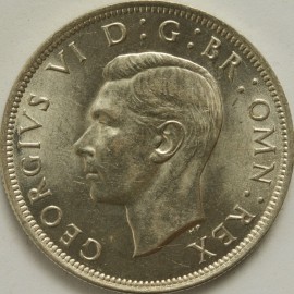 HALF CROWNS 1945  GEORGE VI  BU