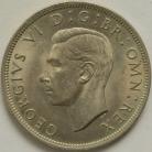 HALF CROWNS 1948  GEORGE VI BU