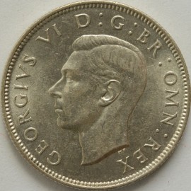 FLORINS 1937  GEORGE VI  BU