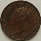 HALF FARTHINGS 1839  VICTORIA VERY SCARCE GEF