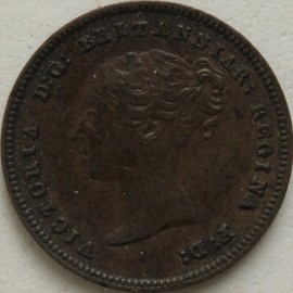 HALF FARTHINGS 1844  VICTORIA  GVF