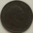 THIRD FARTHINGS 1835  WILLIAM IV GF