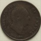 THIRD FARTHINGS 1835  WILLIAM IV F