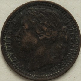 THIRD FARTHINGS 1866  VICTORIA  GVF