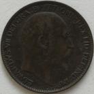 FARTHINGS 1910  EDWARD VII VERY SCARCE NVF