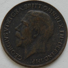 FARTHINGS 1917  GEORGE V  GEF