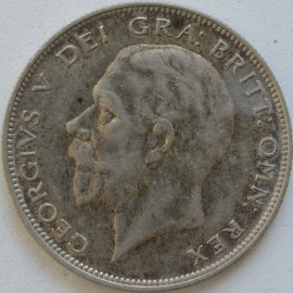 HALF CROWNS 1932  GEORGE V  GVF