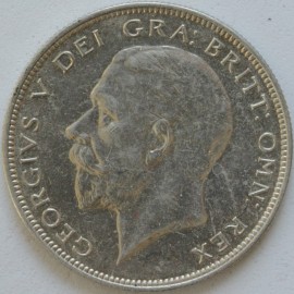 HALF CROWNS 1935  GEORGE V  GEF