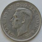 HALF CROWNS 1943  GEORGE VI GVF