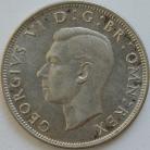 HALF CROWNS 1944  GEORGE VI GVF