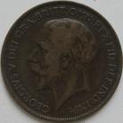 PENNIES 1918 H GEORGE V HEATON F