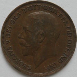 PENNIES 1919  GEORGE V  GVF