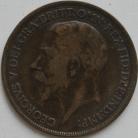 PENNIES 1919 H GEORGE V HEATON NVF