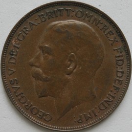 PENNIES 1922  GEORGE V  GVF