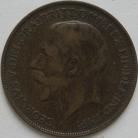 PENNIES 1926  GEORGE V ORD EFFIGY GF