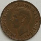 PENNIES 1950  GEORGE VI VERY RARE VF