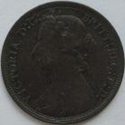 HALFPENCE 1888  VICTORIA  GVF 