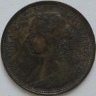 HALFPENCE 1890  VICTORIA GVF