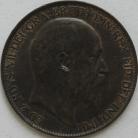 HALFPENCE 1902  EDWARD VII GEF