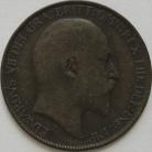 HALFPENCE 1902  EDWARD VII F