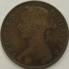 PENNIES 1891  VICTORIA GF