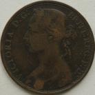 PENNIES 1892  VICTORIA NVF