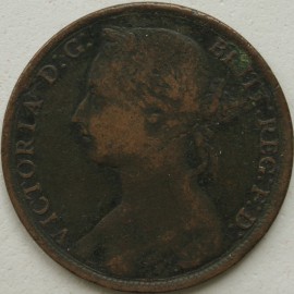 PENNIES 1894  VICTORIA VERY SCARCE NVF