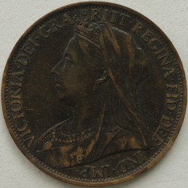 PENNIES 1900  VICTORIA  GVF