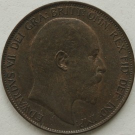 PENNIES 1902  EDWARD VII  GEF